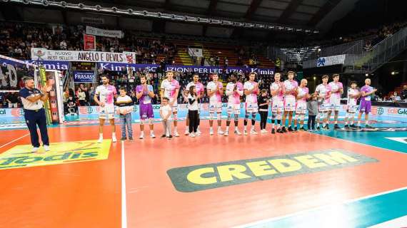 Sir Susa Vim Perugia-Pallavolo Padova 3-0 (25-16, 25-22, 25-21): il tabellino della gara 