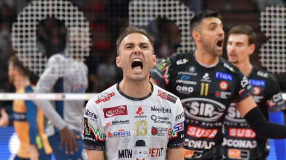 La Sir Susa Vim Perugia rinnova per un'altra stagione il contratto di Max Colaci, che ha oltre 40 anni