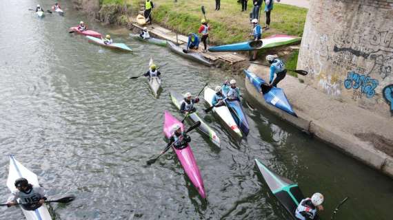 Successo a Città di Castello per la gara nazionale di canoa kayak
