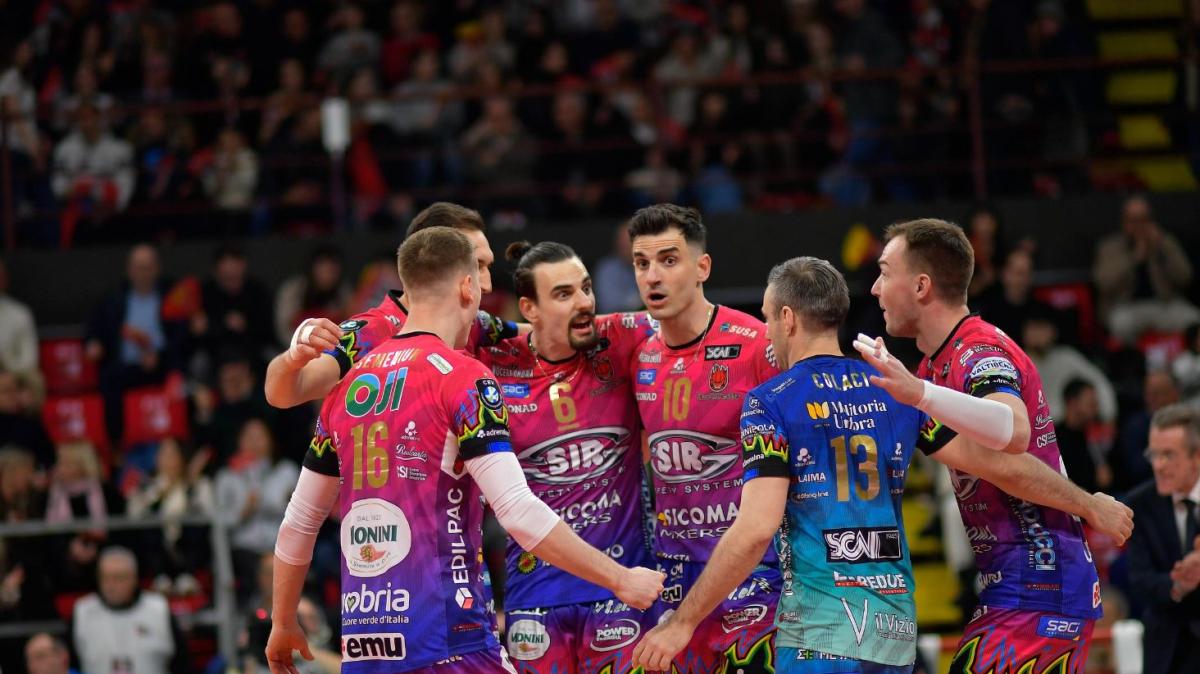 La Sir Susa Scai Perugia pronta per la finale four di Champions League: sabato e domenica in campo a Torino