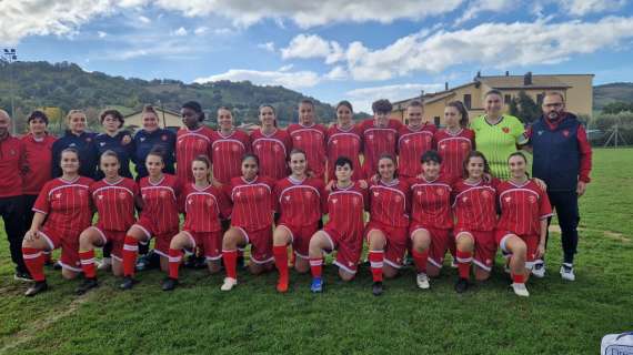 Il Perugia Calcio femminile ha iniziato la stagione pareggiando con il Gualdo