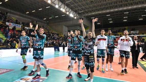 La Sir Safety Conad Perugia sbanca Verona in Superlega di volley maschile
