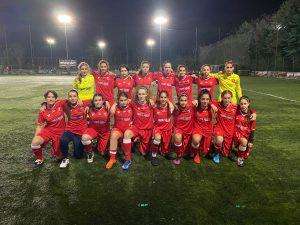 Le ragazze del Perugia sconfitta nella finale Coppa Lazio Under 15 di calcio femminile 