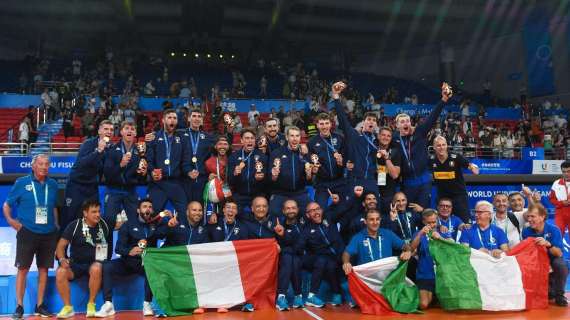 Alla Sir Susa Vim Perugia con una medaglia d'oro appena conquistata alle Universiadi: è festa!