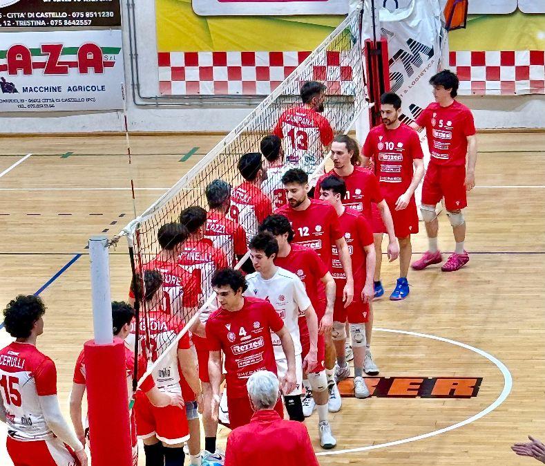 Nella serie C maschile il Città di Castello Pallavolo battuto in casa dall'Orte 