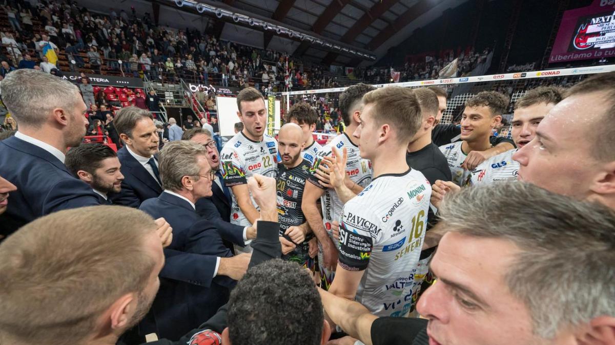 Oggi alle 16 si gioca Sir Perugia-Verona: partita di vertice per la Superlega di volley maschile