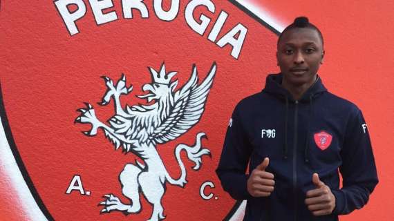 Eccolo finalmente! Ufficiale l'arrivo al Perugia dell'attaccante Sadiq in prestito sino a giugno 2019
