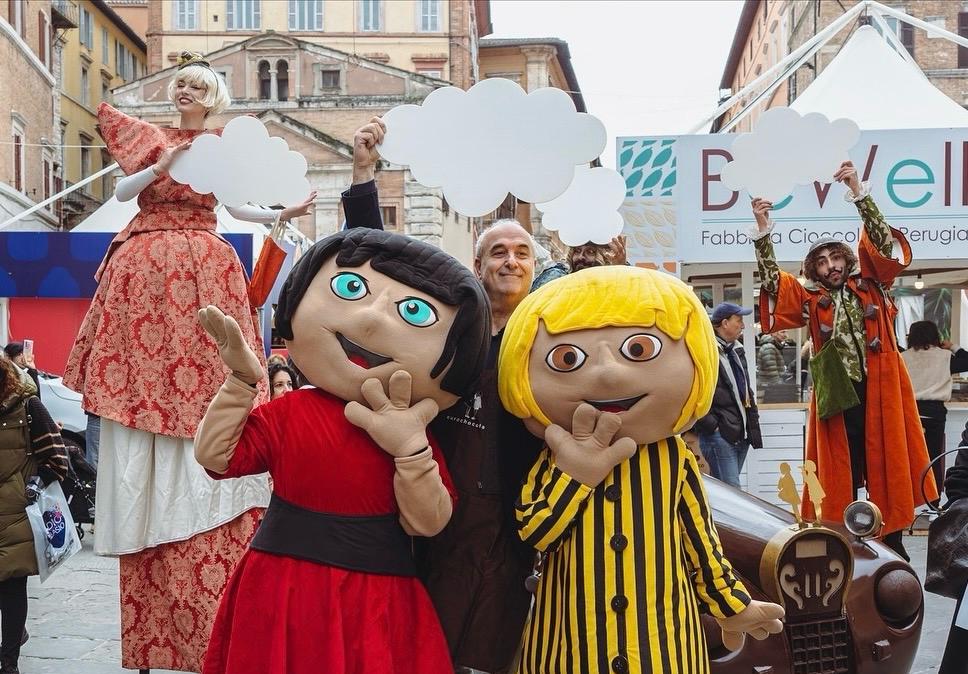 Eurochocolate prosegue nel centro storico di Perugia con tanti visitatori