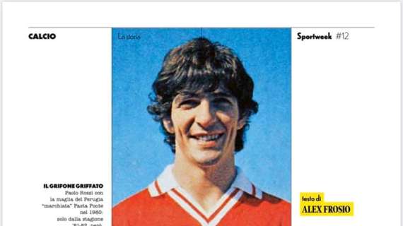 La Gazzetta dello Sport celebra Gabriele Brustenghi, che quarant'anni fa era già nel terzo millennio...
