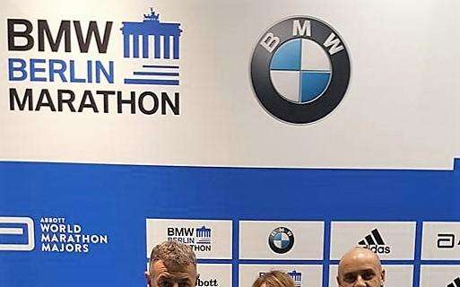 Al fianco di... Kenenisa Bekele anche tre perugini di corsa alla Maratona di Berlino