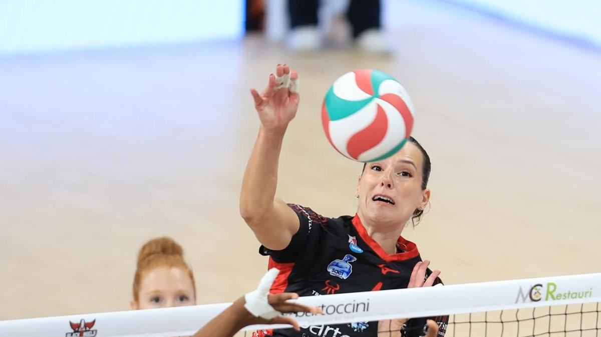 Prima vittoria della Bartoccini: battuta (3-1) Monviso al PalaBarton