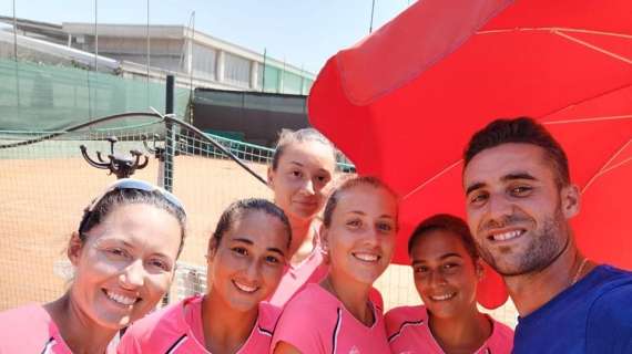 Soddisfazione per lo sport umbro: le ragazze del Tennis Training rimangono in Serie B 