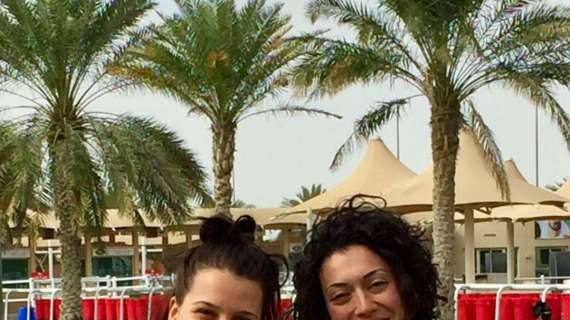 Costanza e Carolina al sole di Dubai, ma per vincere e non per fare vacanza...
