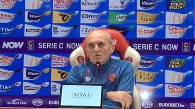 La conferenza stampa dell'allenatore del Perugia dopo il ritorno dall'Argentina