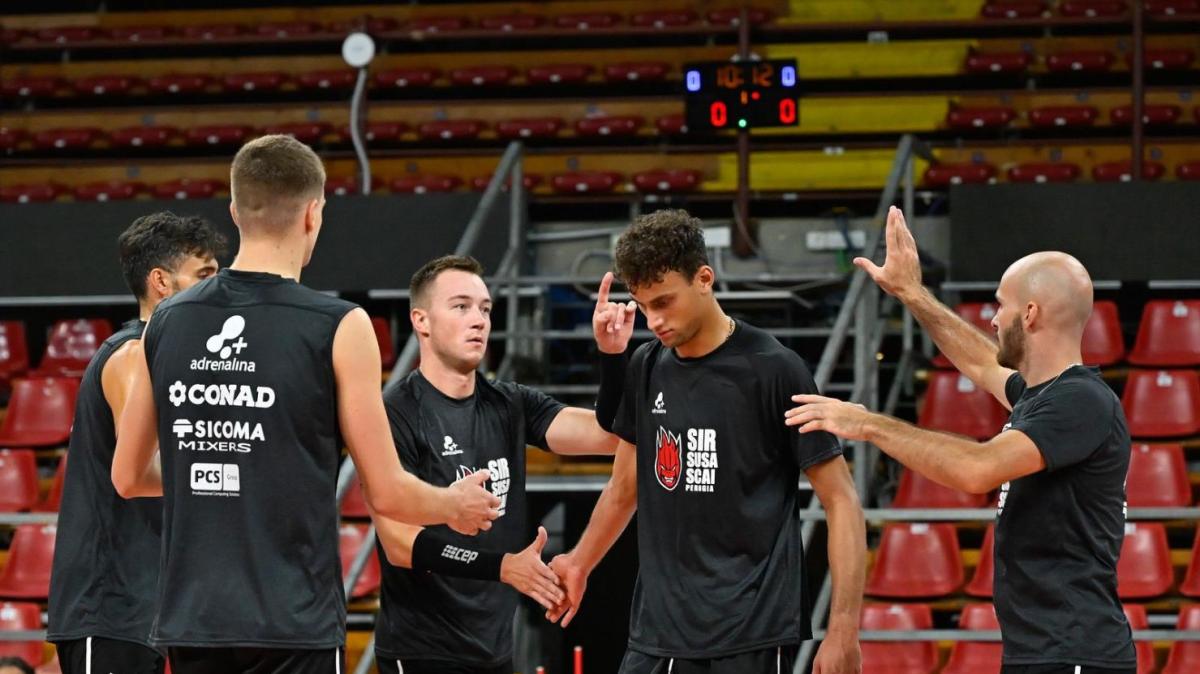 Per la Sir Susa Scai Perugia la prima in campionato sarà martedì sera in trasferta a Monza