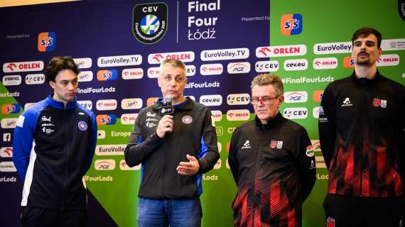 Stasera alle 20 si gioca a Lodz la semifinale di Champions League di volley maschile tra Sir Perugia e Ankara!