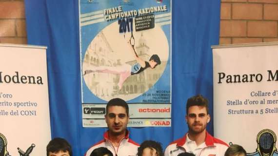 Sta crescendo la ginnastica artistica maschile in Umbria