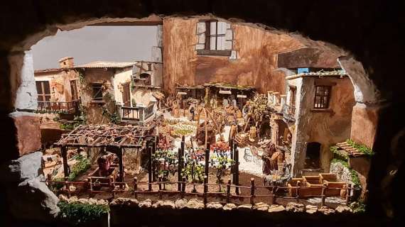 Volete ammirare un presepe bello ed originale? Quello di Luca Pincicatti a Castel del Piano