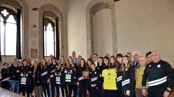 Premiato il Trestina volley per la promozione nella Serie C femminile