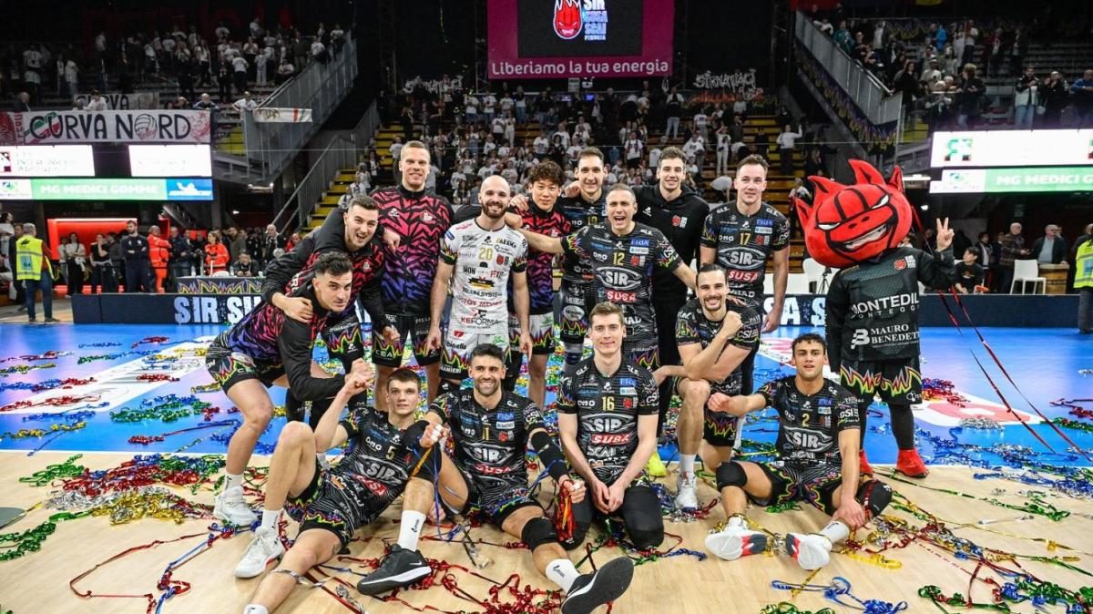 Così la vittoria della Sir Susa Scai Perugia di ieri sera contro Grottazzolina