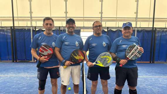 Torneo di padel per giornalisti: Antonio Ciorba e Luca Pisinicca sono i vincitori