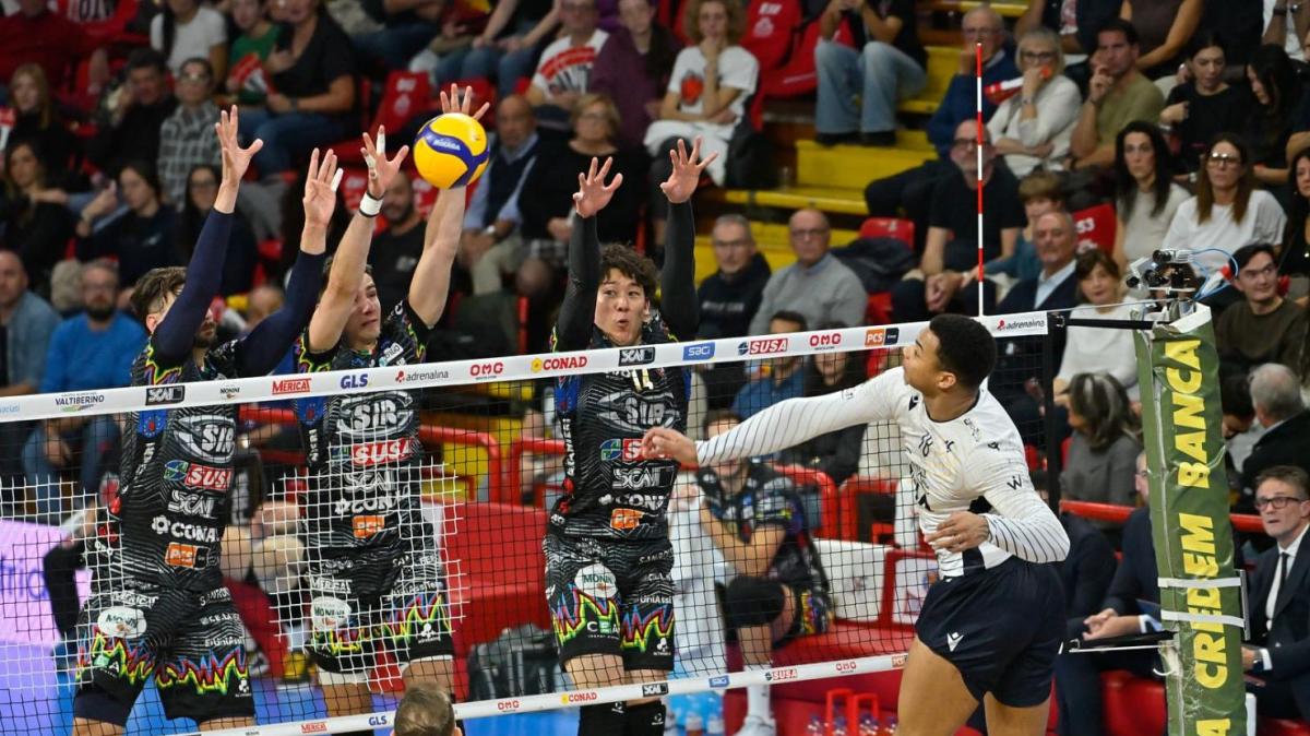 Domenica la Sir in cerca di riscatto in campionato nella trasferta di Trento