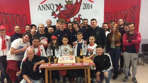 Grande festa del Perugia con il Club Appennino Biancorosso 