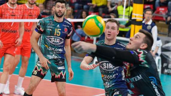Oggi pomeriggio la Sir Perugia impegnata a Lubiana in Champions League di volley maschile