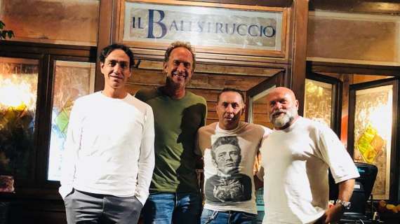Che serata! Un pezzo di storia dello sport italiano al "Balestruccio" alla corte dell'ex grifone Fabrizio Nofri
