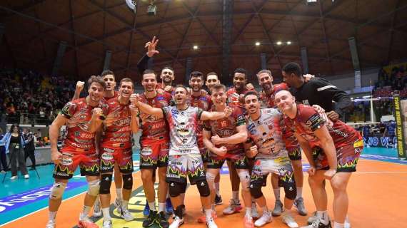 Così è andata la partita di ieri sera della Sir Susa Vim Perugia contro Monza