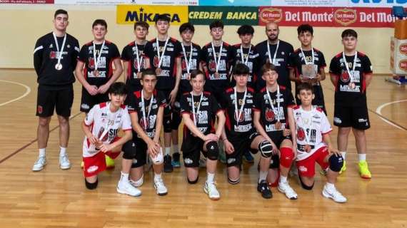 Ottavo posto per l'Under 14 della Sir Susa Vim Perugia alle finali della Boy League