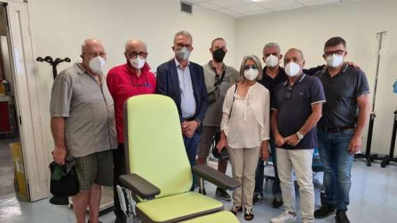 Azzurro per l'Ospedale continua a donare attrezzature sanitarie a Castiglione del Lago