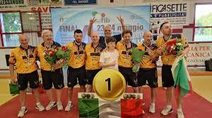 L'11 giugno la Bocciofila Sant'Angelo Montegrillo festeggerà lo scudetto a Palazzo dei Priori a Perugia