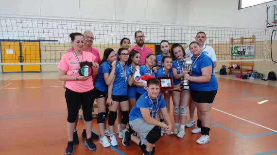 L' Under 13 mista del Colombella Volley protagonista alle finali Usacli di Cesenatico