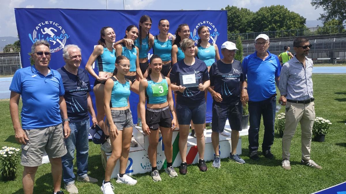 Nel fine settimana l'Atletica Arcs Cus Perugia impegnata a Rieti nella finale nazionale per lo scudetto femminile