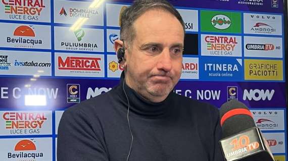 "Il Perugia meritava la vittoria, ma nel momento cruciale abbiamo commesso ingenuità incredibili" 