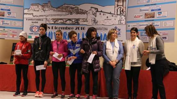 Invernalissima di Bastia Umbra: ordine di arrivo femminile