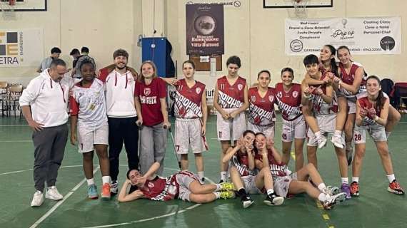 Vittoria dell'Under 17 della Pallacanestro Perugia contro Porto San Giorgio