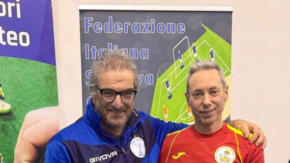 Complimenti al perugino Cesare Santanicchia! Gran trionfo a Napoli nell’International Open FISTF di calcio tavolo