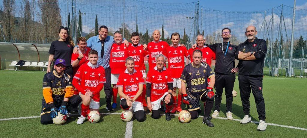 Oggi in campo la formazione paralimpca del Perugia: c'è la sfida contro la Superga 48 