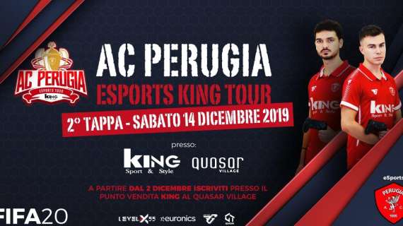 Domani il secondo appuntamento dell’A.C. Perugia eSports King Tour