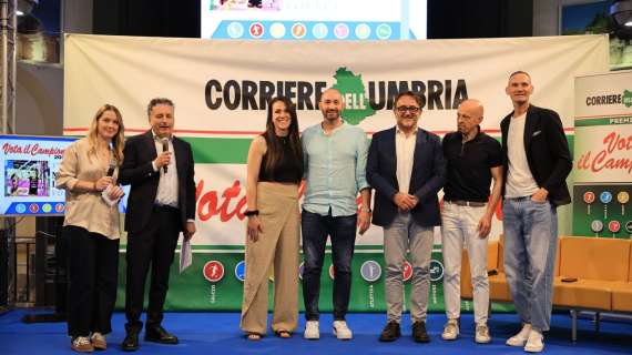 La palleggiatrice Irene Maria Ricci premiata come sportiva più amata dai lettori del Corriere dell'Umbria