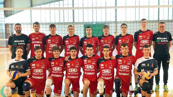 La Sir Safety Perugia è in semifinale della Junior League di volley maschile