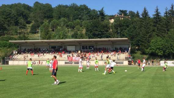 Entusiasmo alla prima amichevole stagionale del Perugia contro la Pietralunghese: 8-0 il risultato