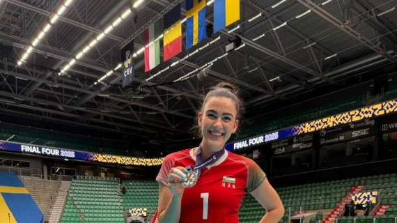 La centrale Aliz Kump porterà in dote alla Bartoccini un argento europeo conquistato alla Golden League