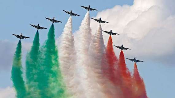 Attenzione domani a Perugia! La città sarà attraversata dalle Frecce Tricolori!