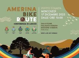 La presentazione a Perugia di "Amerina bike route - La storia si pedala"