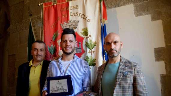 Premio per il cestista umbro Diego Biti, campione d'Italia per la seconda volta
