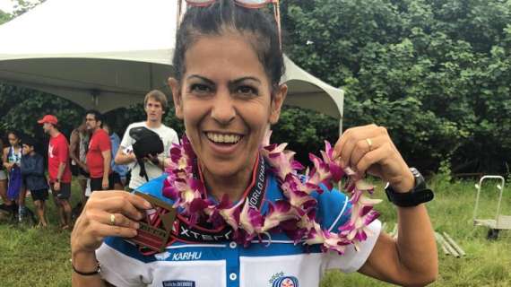 Bravissima Pina che regala un titolo mondiale all'Umbria! Alle Hawai l'atleta dell'Aspa Bastia trionfa alla grande! 