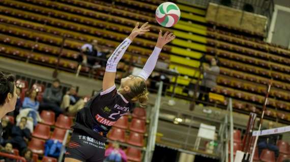 La Bartoccini Perugia continua a perdere nell'A2 femminile di volley: rimane terz'ultima in classifica